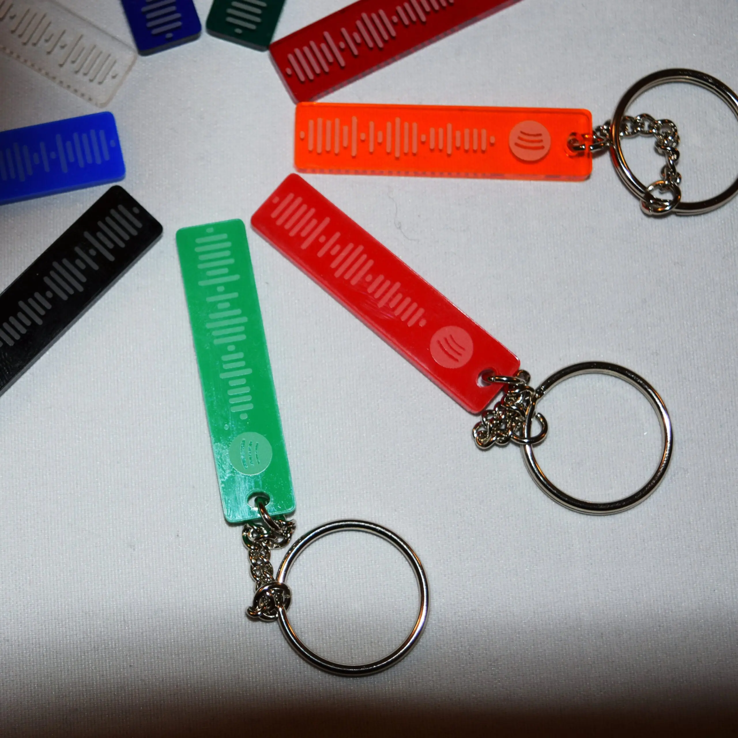 Personalized Spotify Song Code, Boyfriend, Girlfriend Keyring, Valentine's Day Gift, Spotify Code Keychain - Image 6