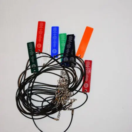 Alternative view of Spotify Personalised Code Necklace, High-Quality Perspex, Boyfriend Girlfriend Necklace, Valentine's Day Gift, Spotify Scan Code Necklace