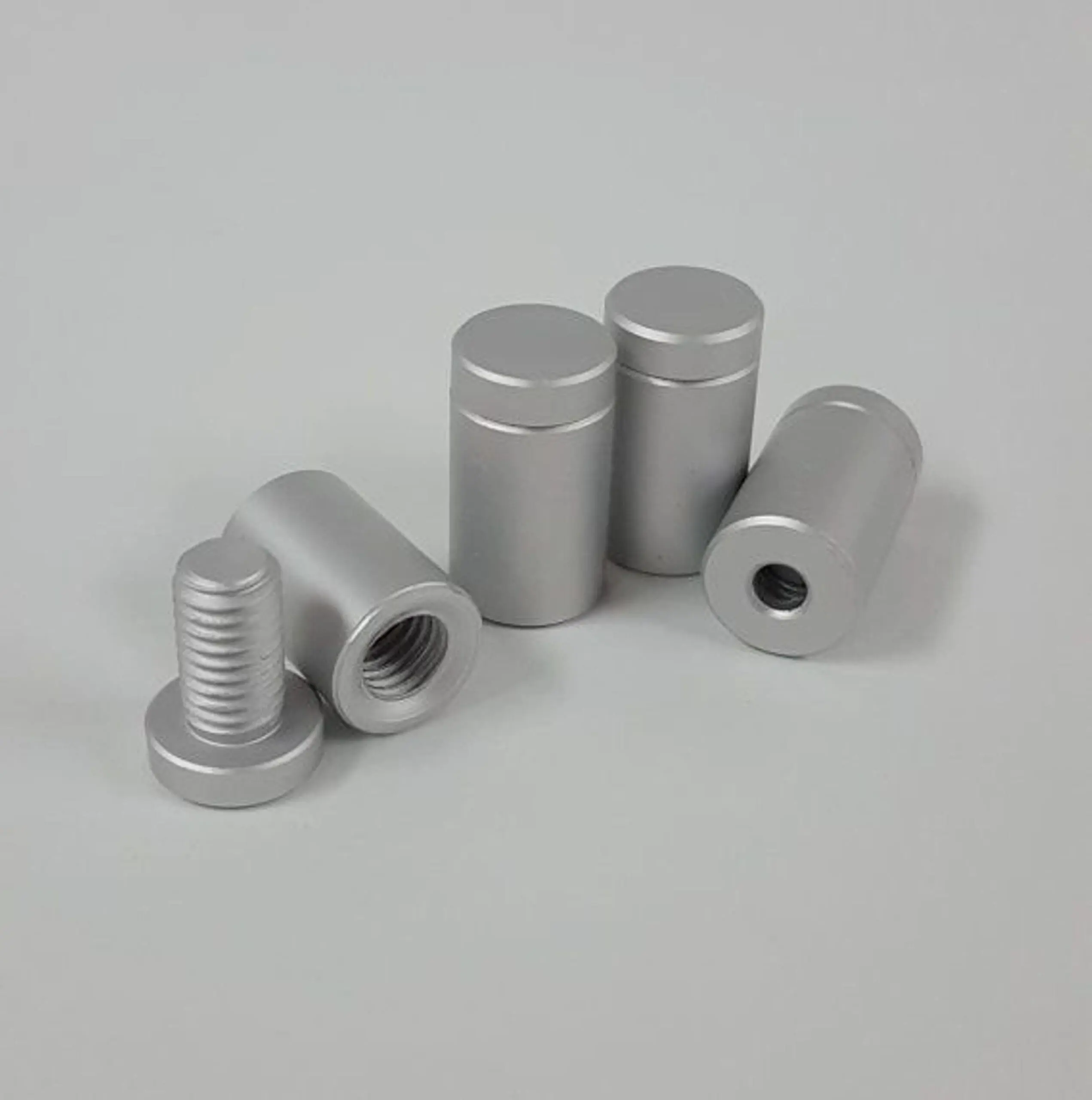 25mm Sign Standoff, Premium - Satin Finish, Aluminium, Sign Hardware, Standoff Kit, Sign Mounting Hardware Kit - Image 6