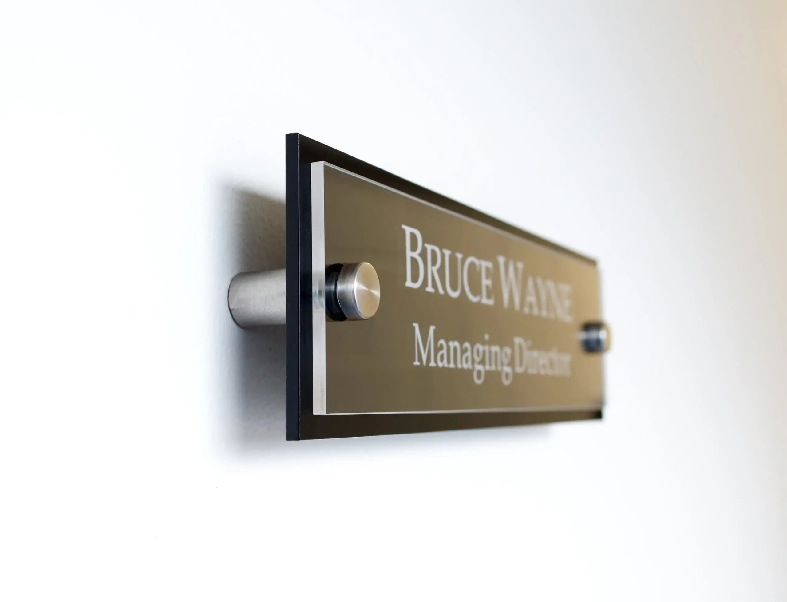 25mm Sign Standoff, Premium - Satin Finish, Aluminium, Sign Hardware, Standoff Kit, Sign Mounting Hardware Kit - Image 9