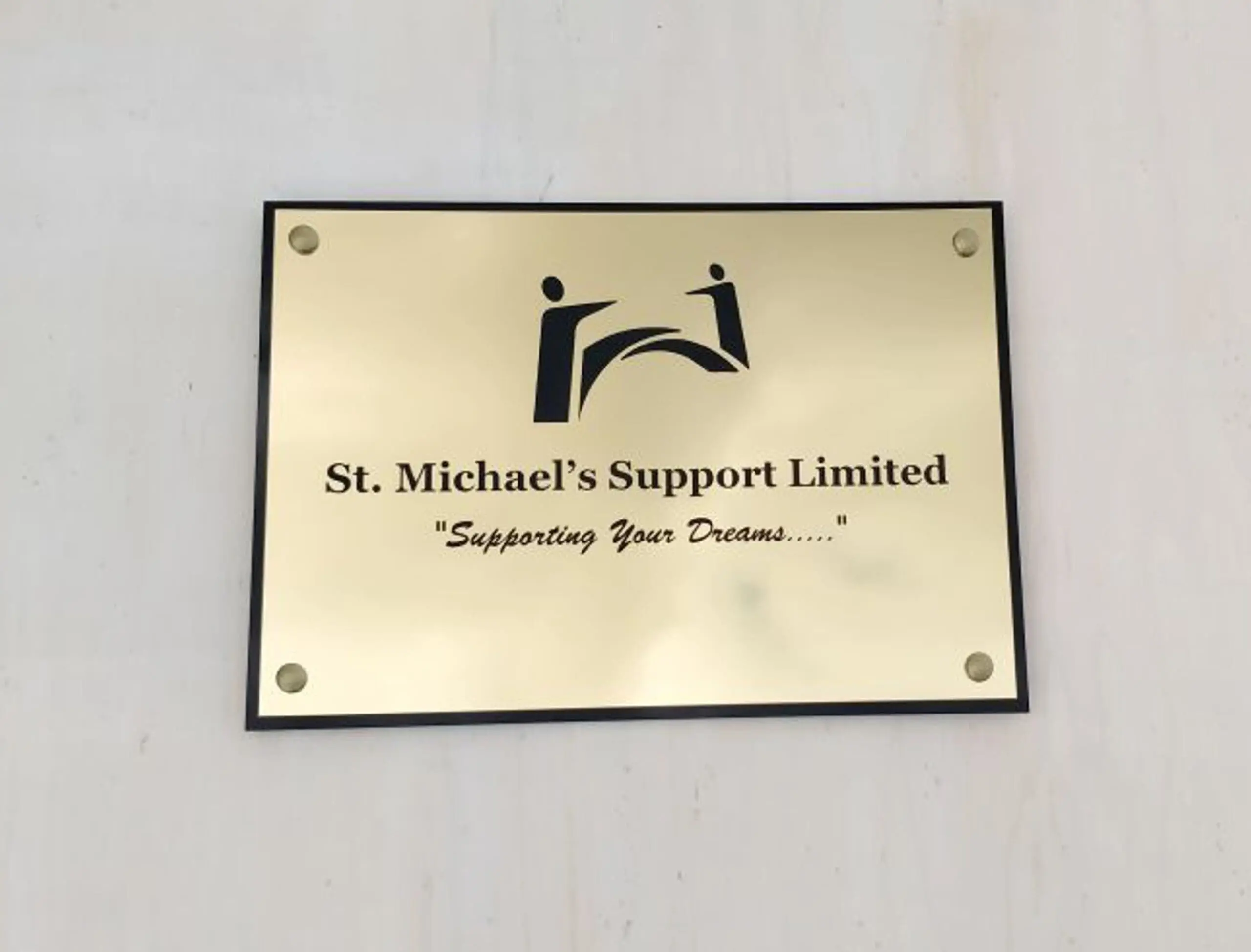 A4 Office Wall Sign, Business Plaque, Shop Name, Executive Personalised