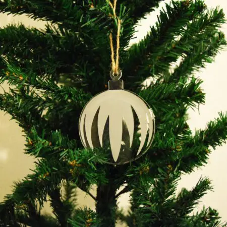Bauble Christmas Decoration 3mm Acrylic Perspex®