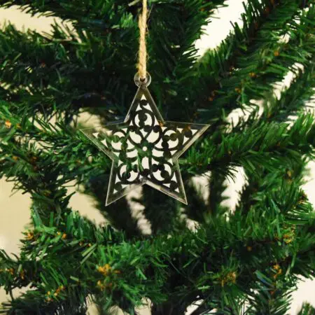 Bauble Christmas Decoration Decorative Star 3mm Acrylic Perspex®