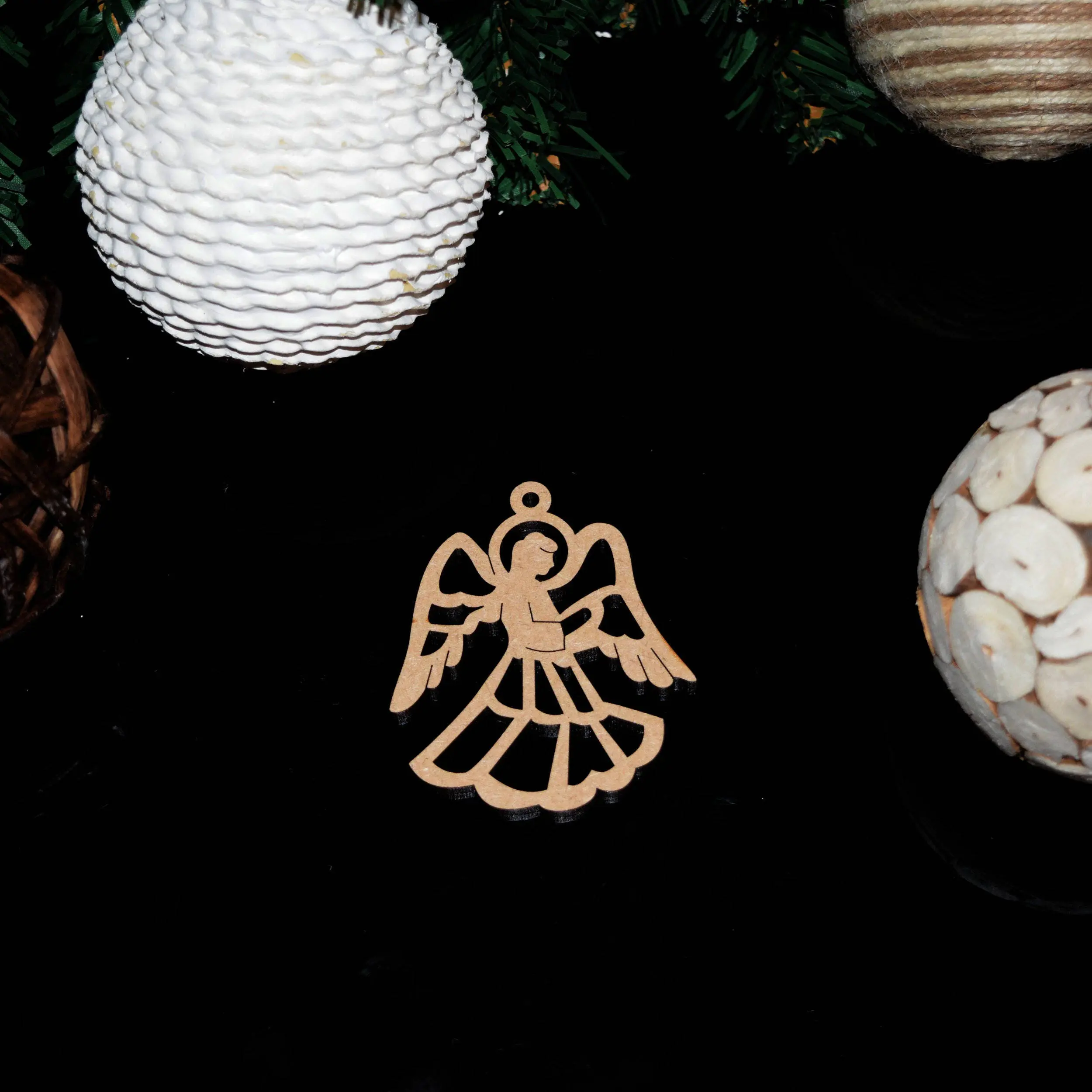 Christmas Angel Decoration 3mm MDF