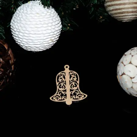 Christmas Bell Decoration 3mm MDF