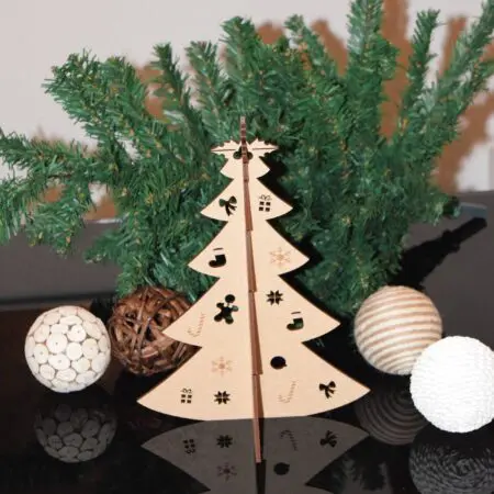 Christmas Tree laser cut 3mm MDF