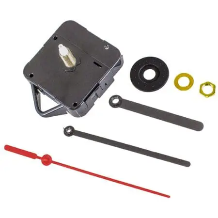 Alternative view of Clock Movement, Quartz Clock Mechanism Complete With Fixing Kit, Make your own clock