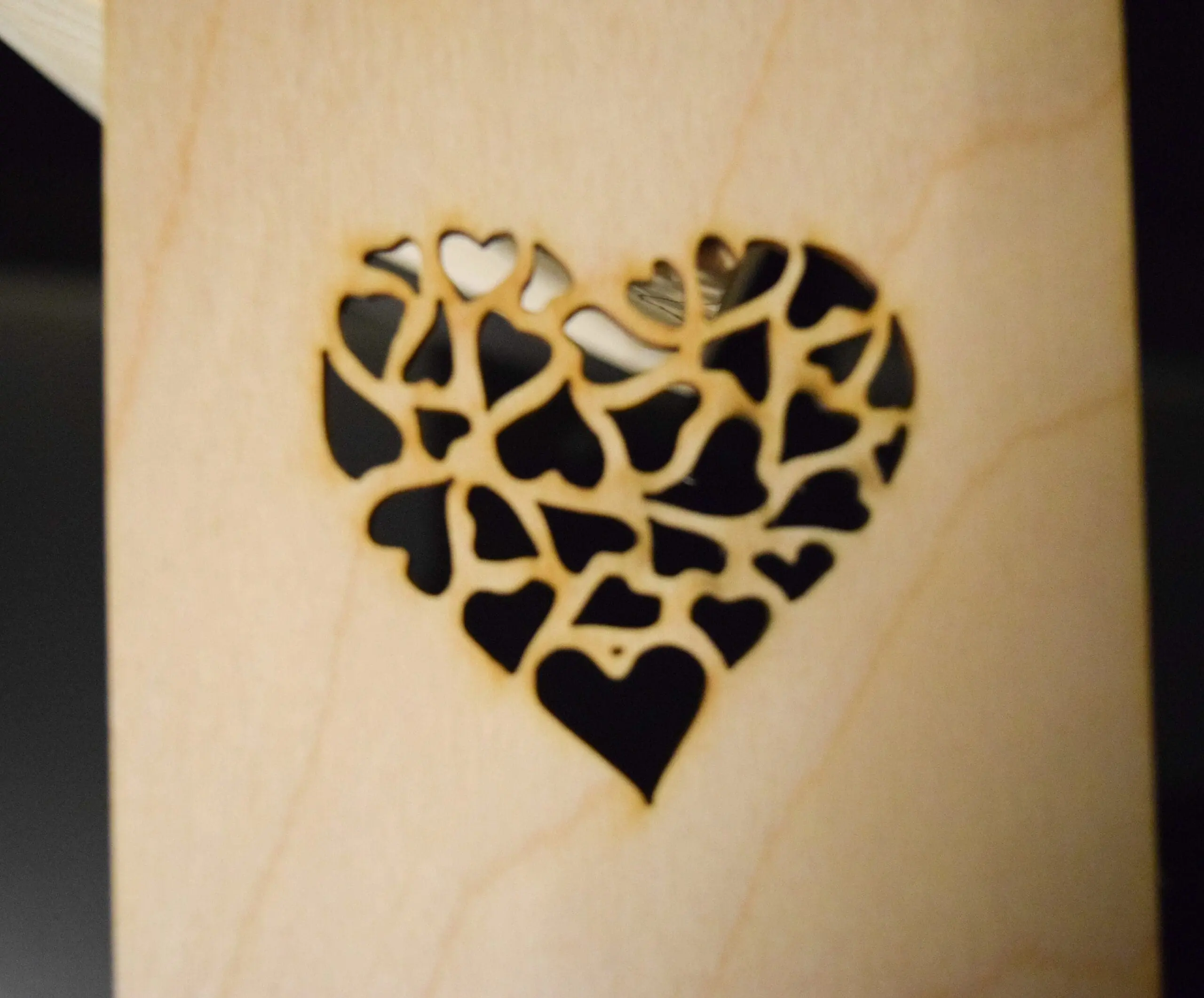 Couples Wine Box, Valentine's day Wine Box, Romantic Wooden Wine Box, Laser Engraved Wine Box, Wooden Wine Crate, Gift Wine, Wine Holder - Image 5