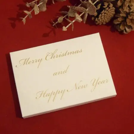 Alternative view of First Christmas in our new home Heart Decoration, Personalised Wooden Bauble