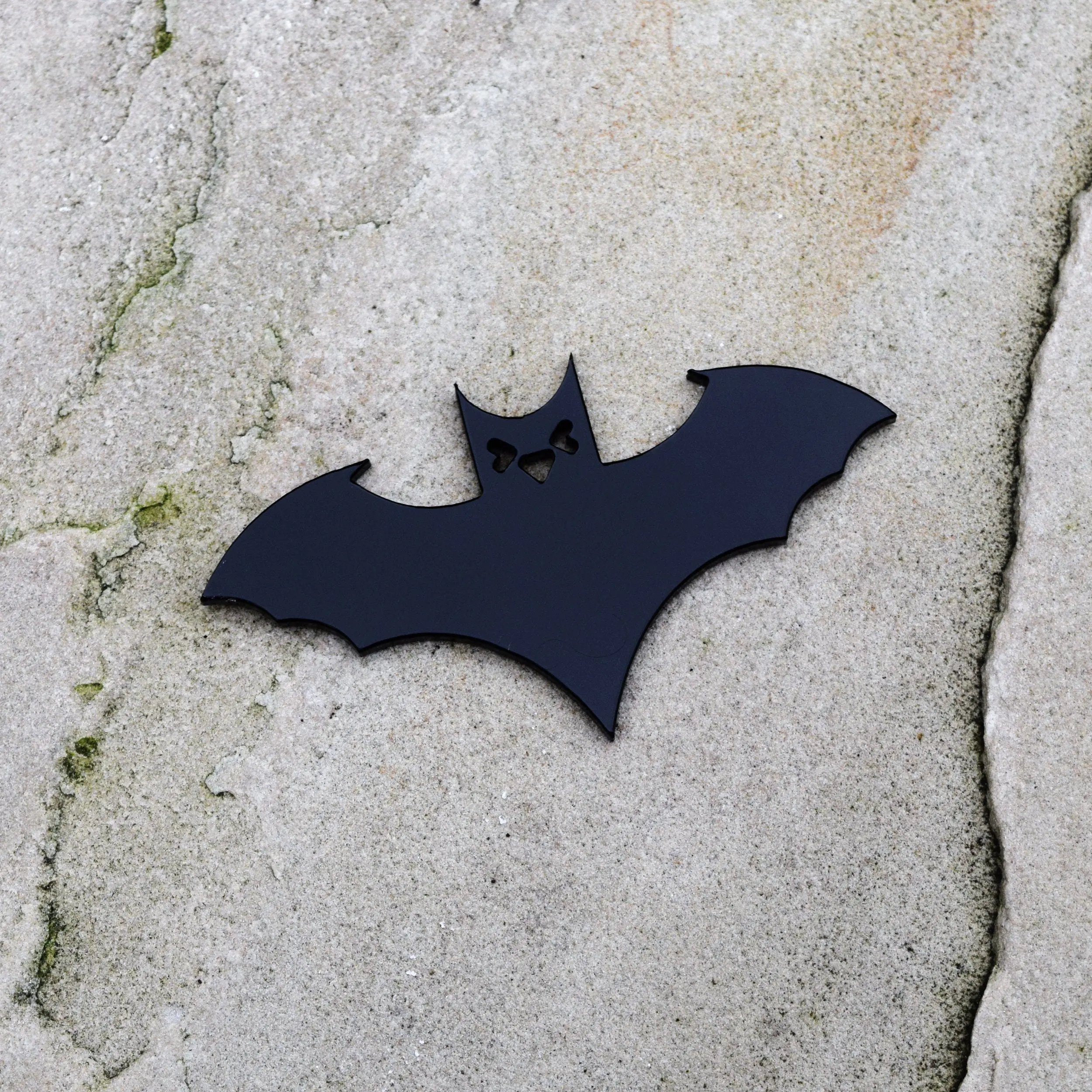 Halloween Bat Type 2 Embellishment 3mm MDF, Acrylic