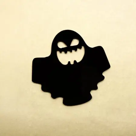 Halloween Ghost Type 11 Embellishment 3mm Acrylic