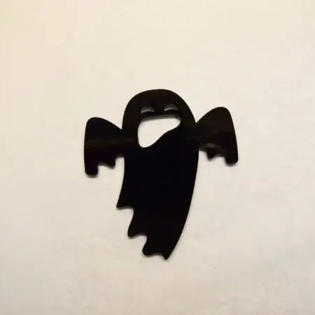 Halloween Ghost Type 13 Embellishment 3mm Acrylic