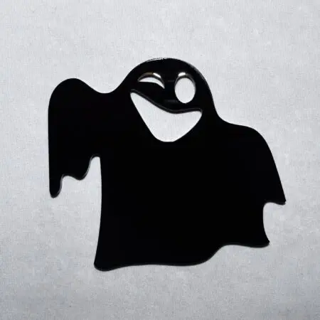 Halloween Ghost Type 8 Embellishment 3mm Acrylic
