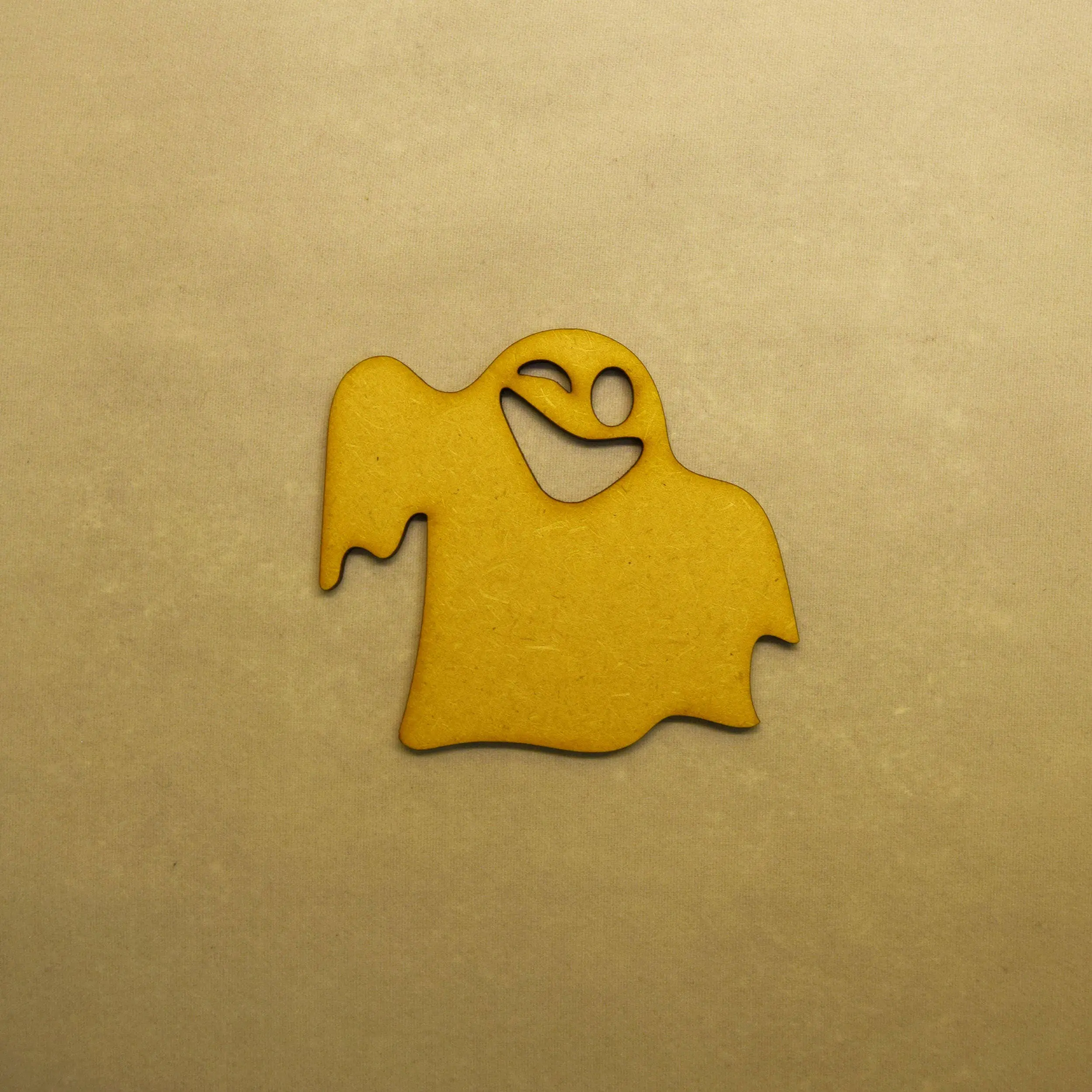Halloween Ghost Type 8 Embellishment 3mm MDF