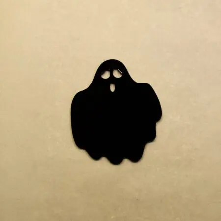 Halloween Ghost Type 9 Embellishment 3mm Acrylic