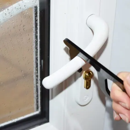 Alternative view of Hands free, hands door handle opener, push buttons, germs free