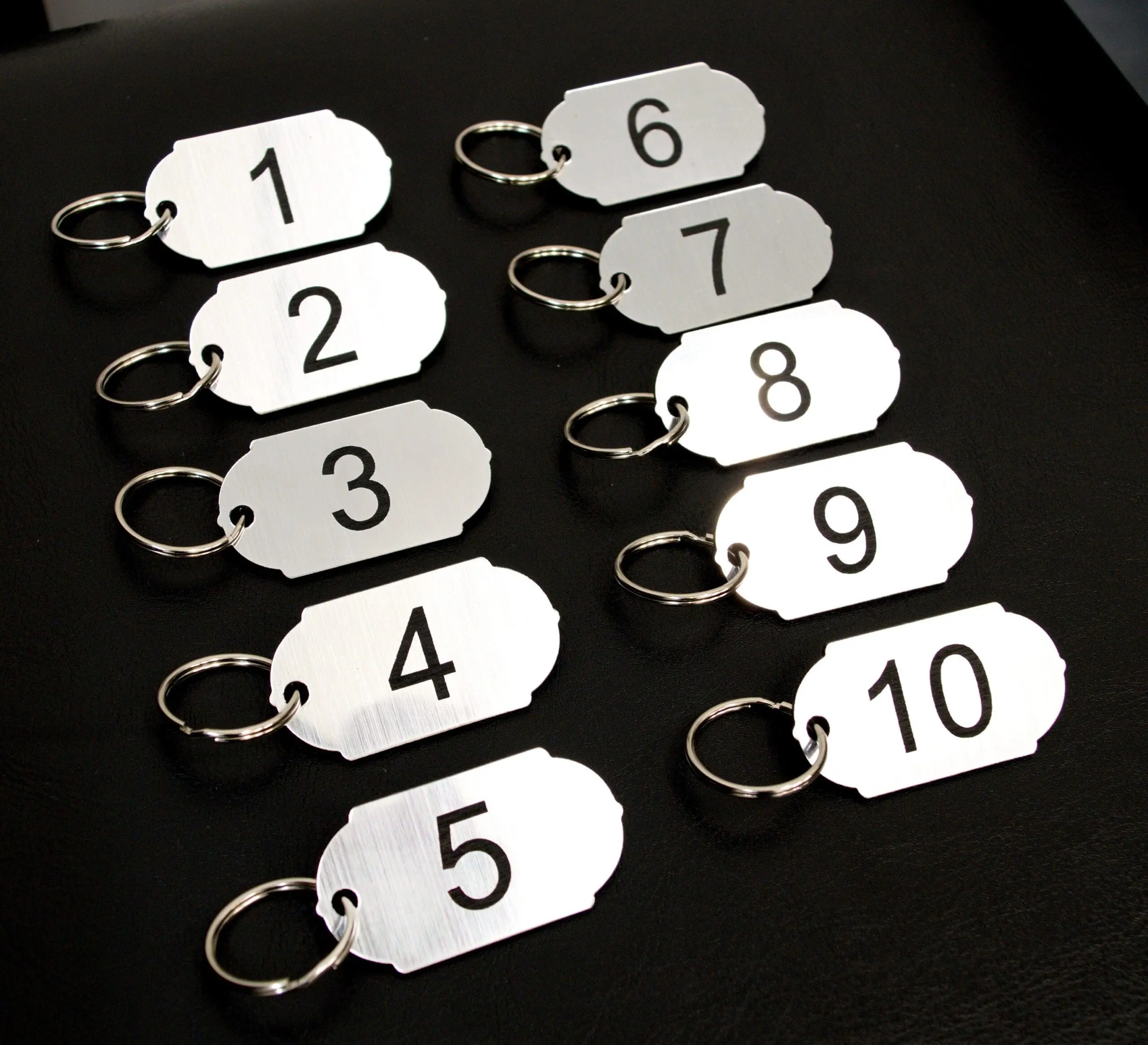 Set of 40 Numbered key tags ideal for clubs, leisure centres, school - Image 3