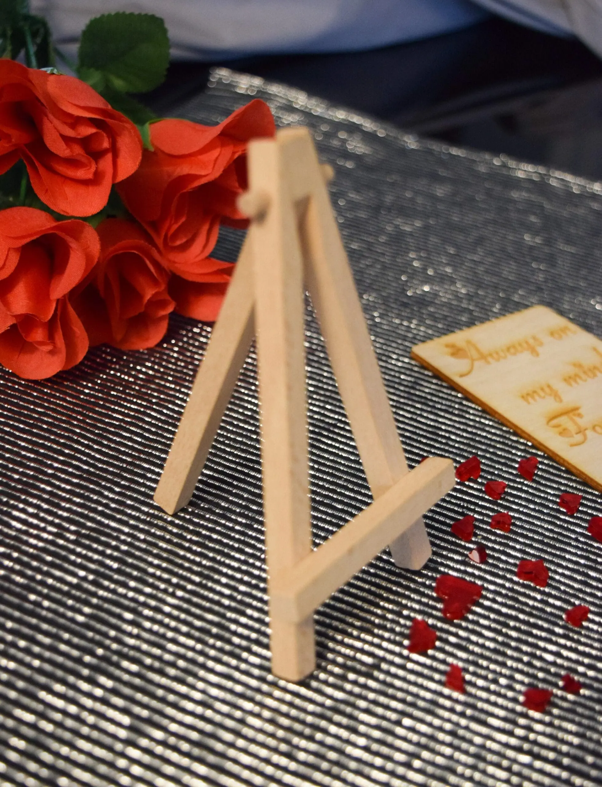 Valentine's Plaque Personalised Valentines Gift for Her, Gift for Him, Valentine's, Wedding, Anniversary Engraved Cards - Image 5