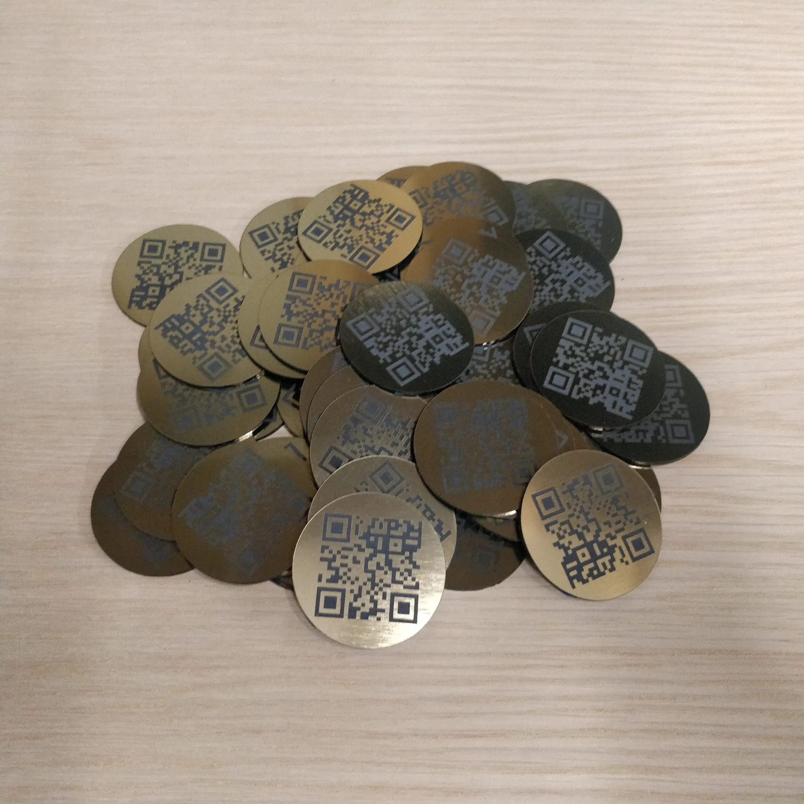 40mm Custom QR Code Laser Engraved Discs, Table, Tags, Locker, Restaurant, Clubs - Image 6