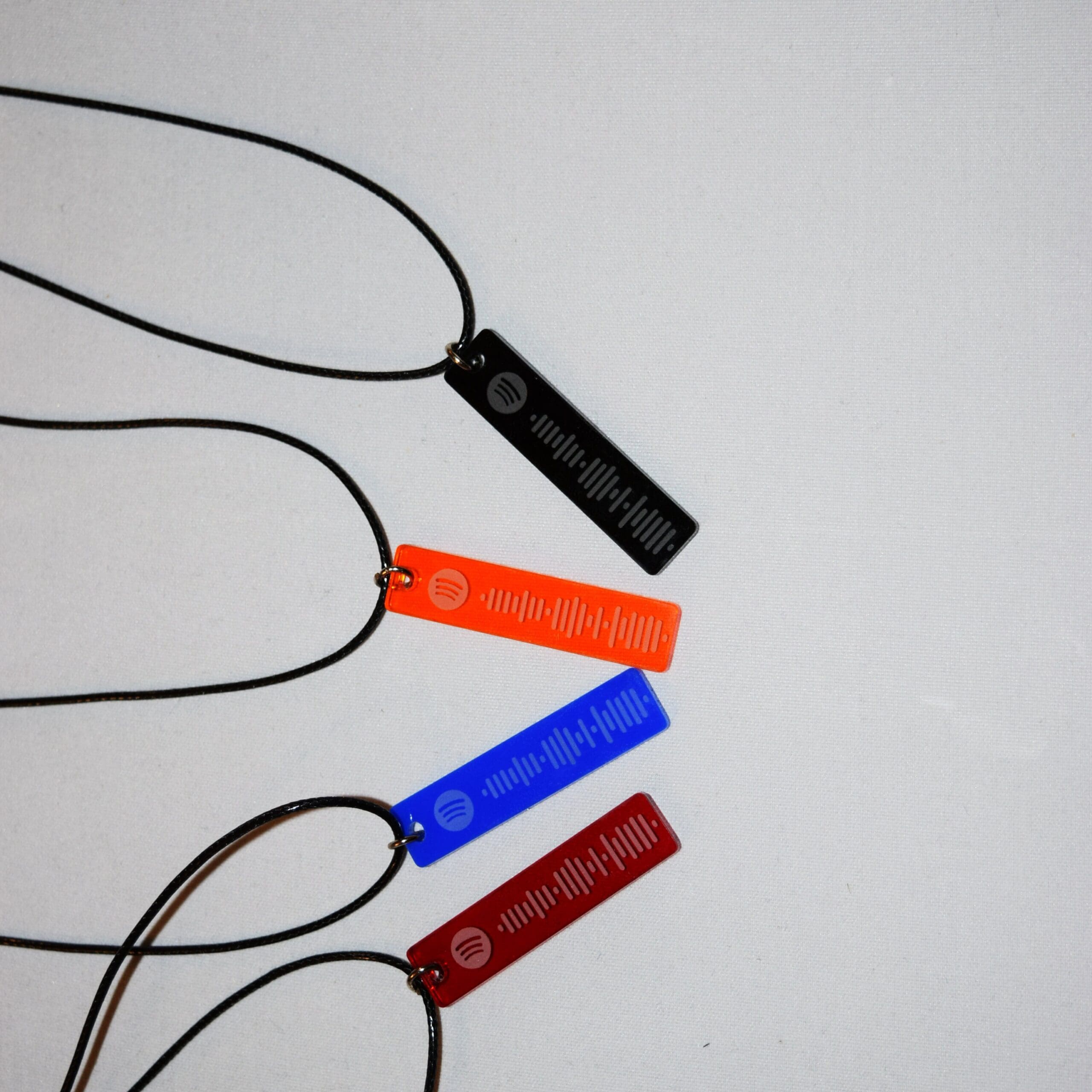 Spotify Personalised Code Necklace 